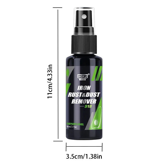 Wheel cleaner spray