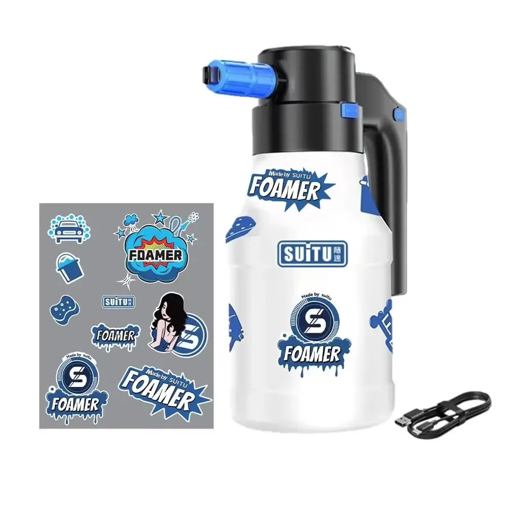 Electric foam sprayer for detailed washing 1.5L