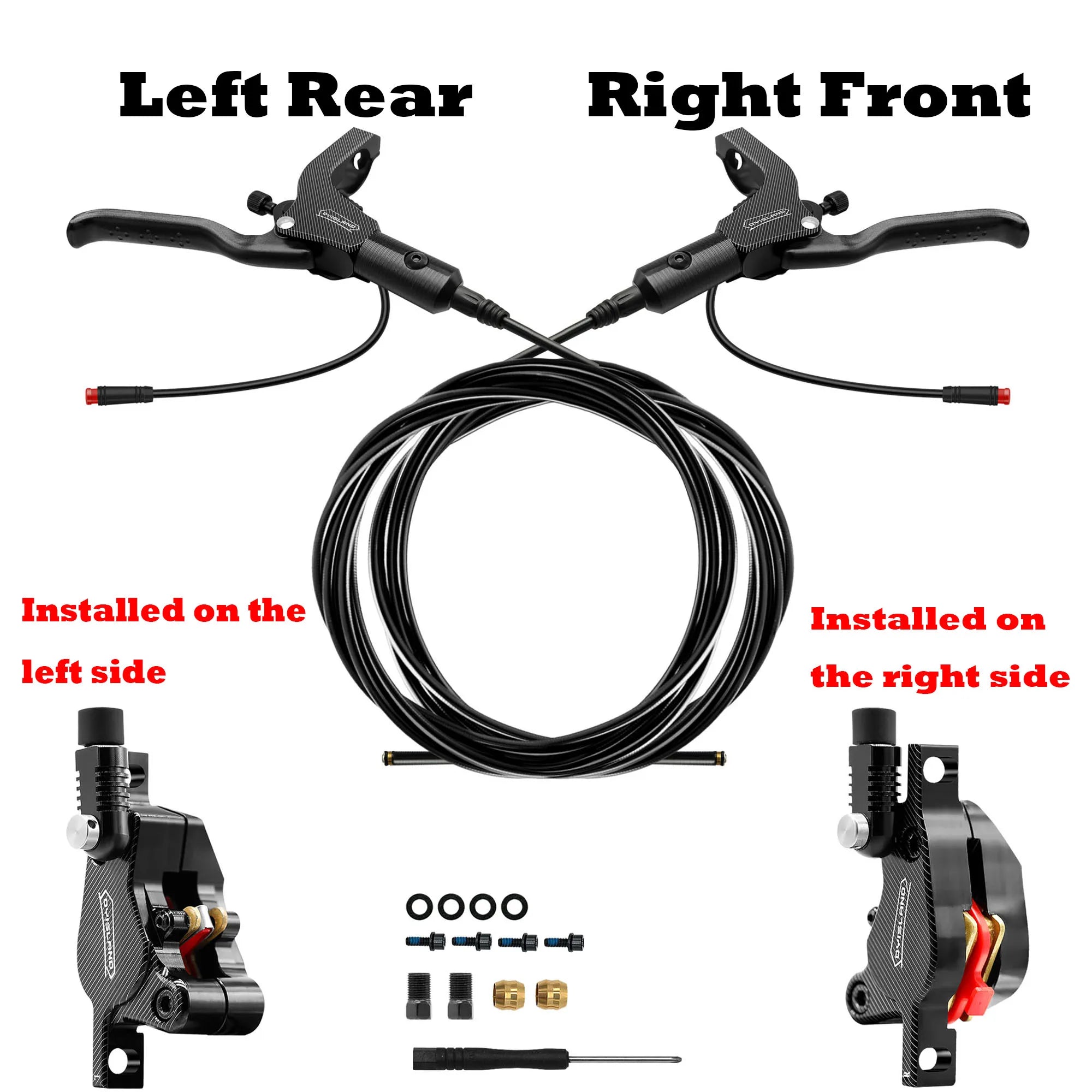 DYISLAND Hydraulic Disc Brakes