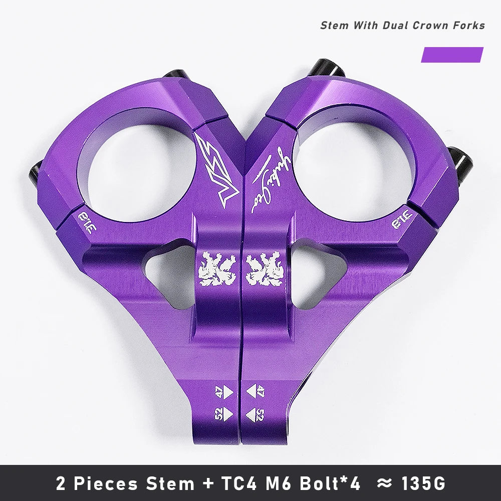 Dual-Clamp Stem