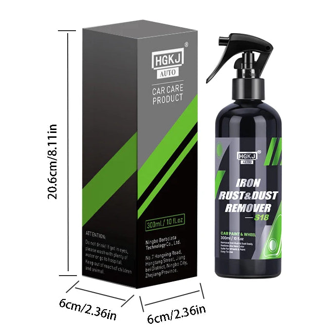 Wheel cleaner spray