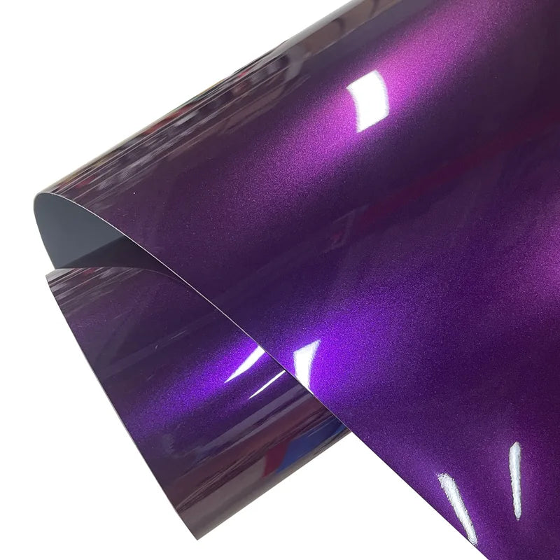 Purple Metallic Self-Adhesive Vinyl
