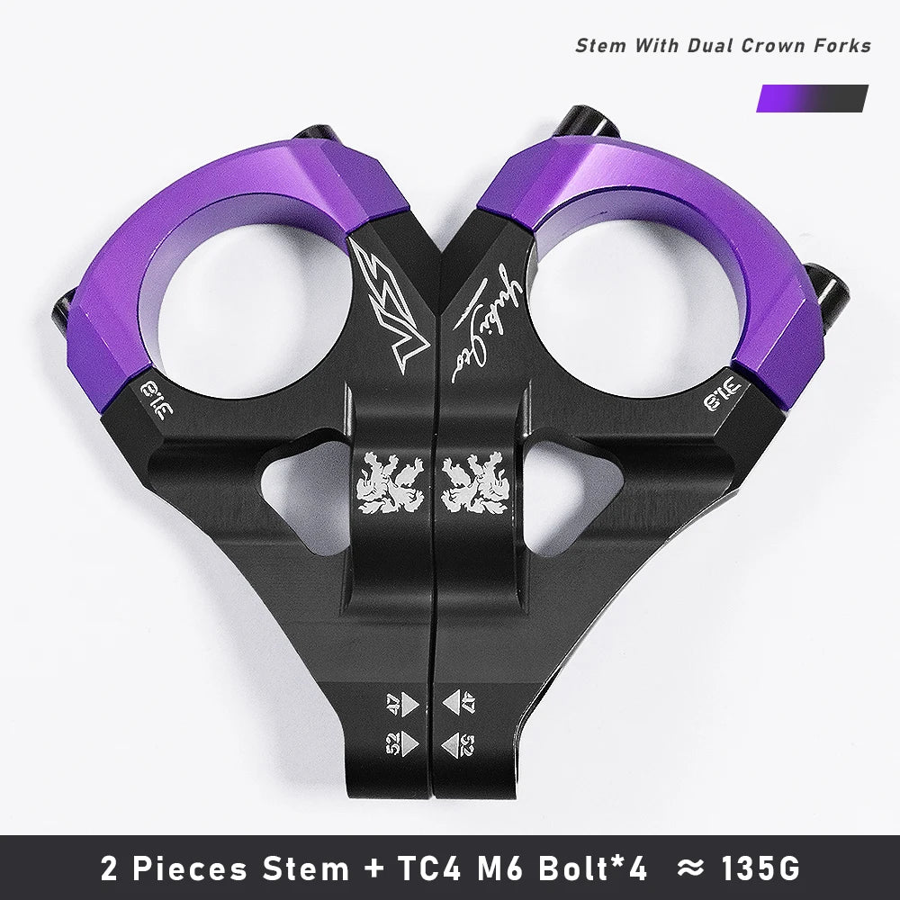 Dual-Clamp Stem