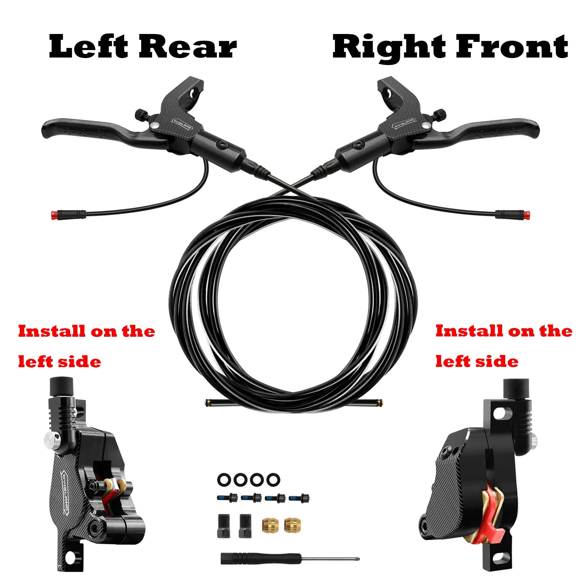DYISLAND Hydraulic Disc Brakes