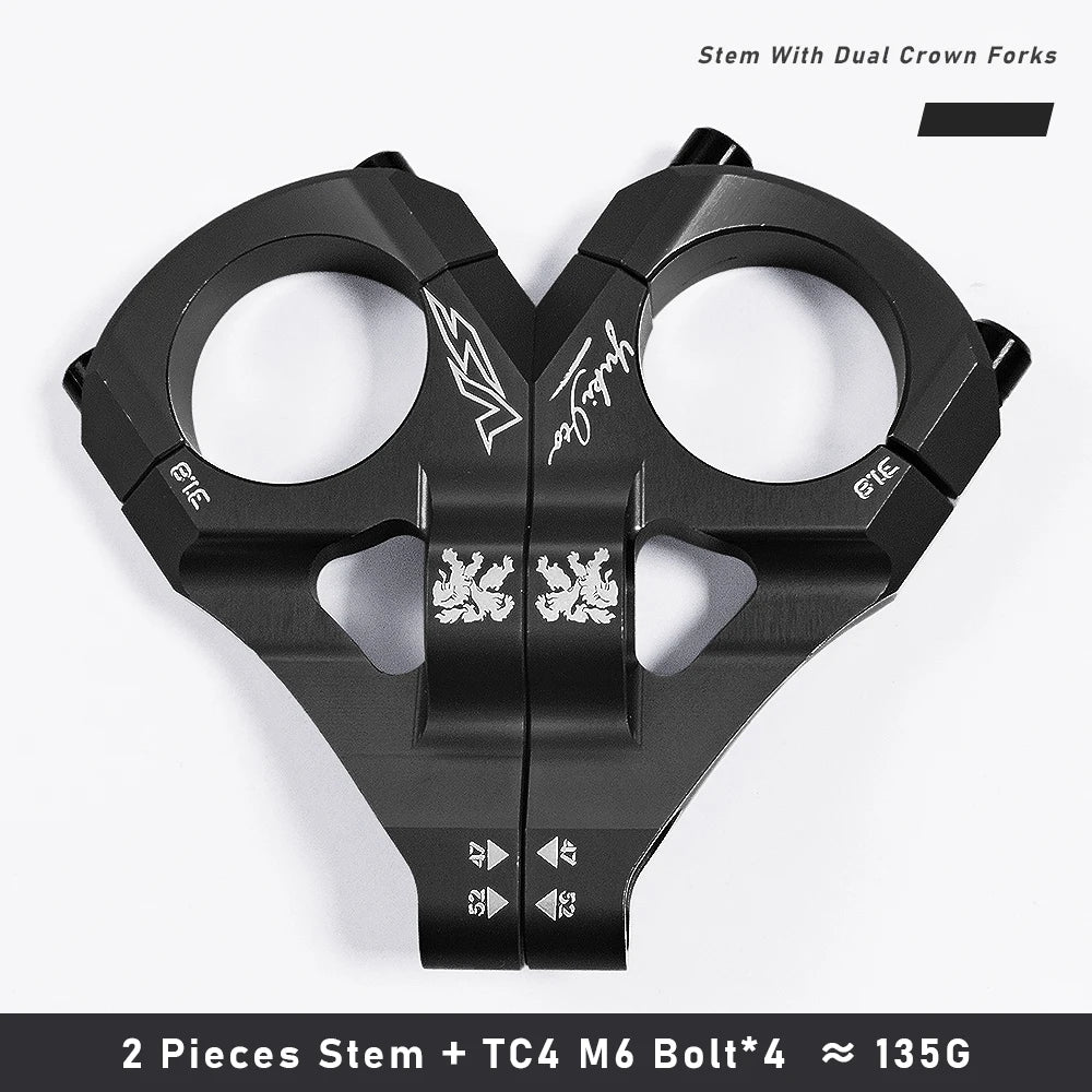 Dual-Clamp Stem